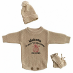 Baby's First Christmas Romper