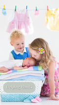 Helping Hands - Big kid jobs when new sibling arrves