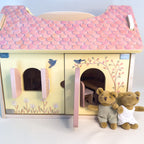 Montessori Take-along Play House with Plush Bears