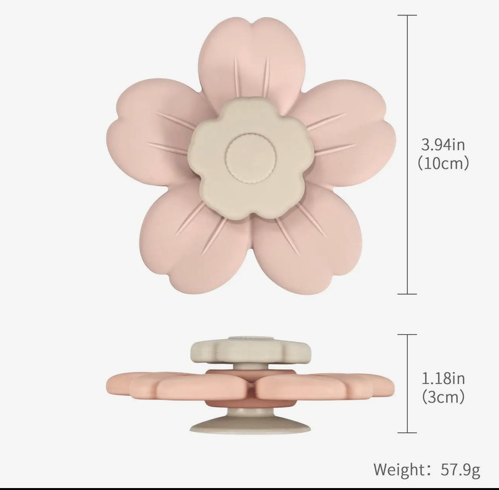 Flower Spinner Suction Toy