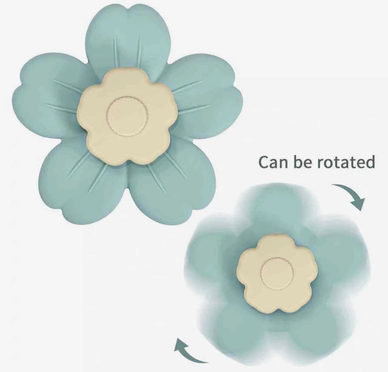 Flower Spinner Suction Toy