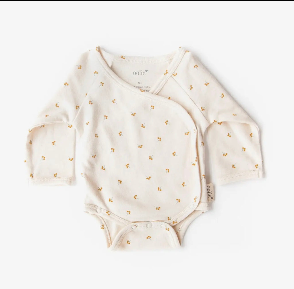 Organic Cotton Kimono Bodysuit
