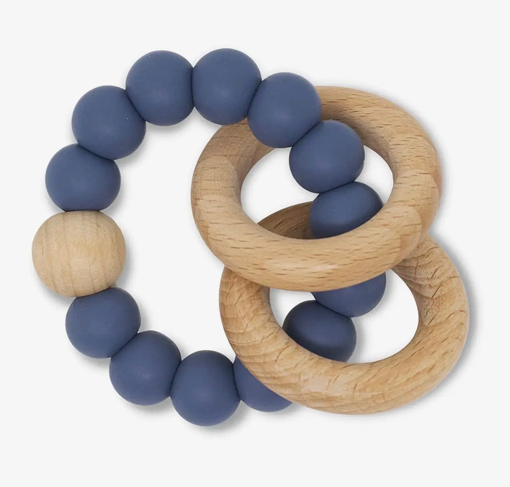 Ring Teether Silicone/Wood