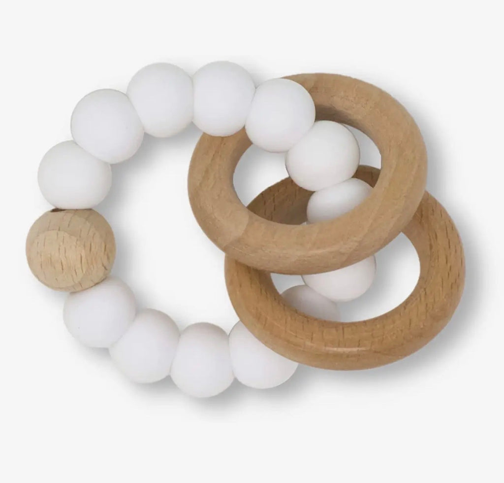 Ring Teether Silicone/Wood