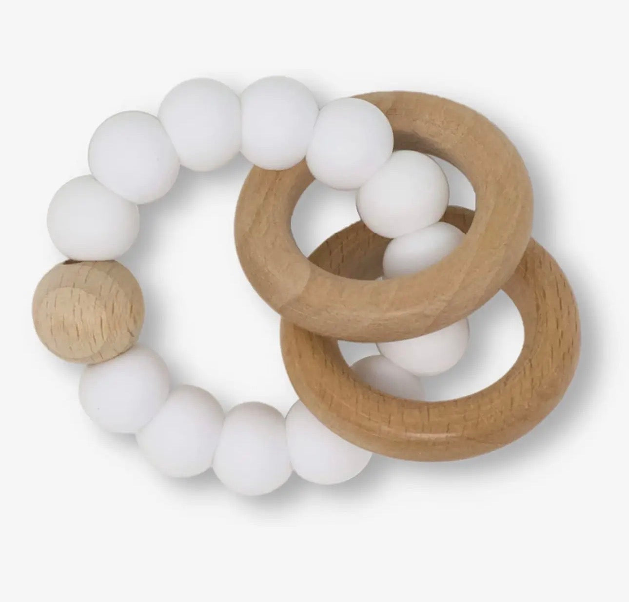 Ring Teether Silicone/Wood