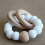 Ring Teether Silicone/Wood