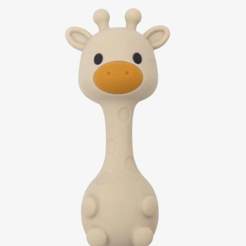 Silicone Giraffe Rattle