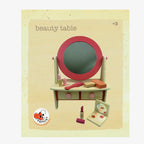 Beauty Table w/ Accessories - Wooden