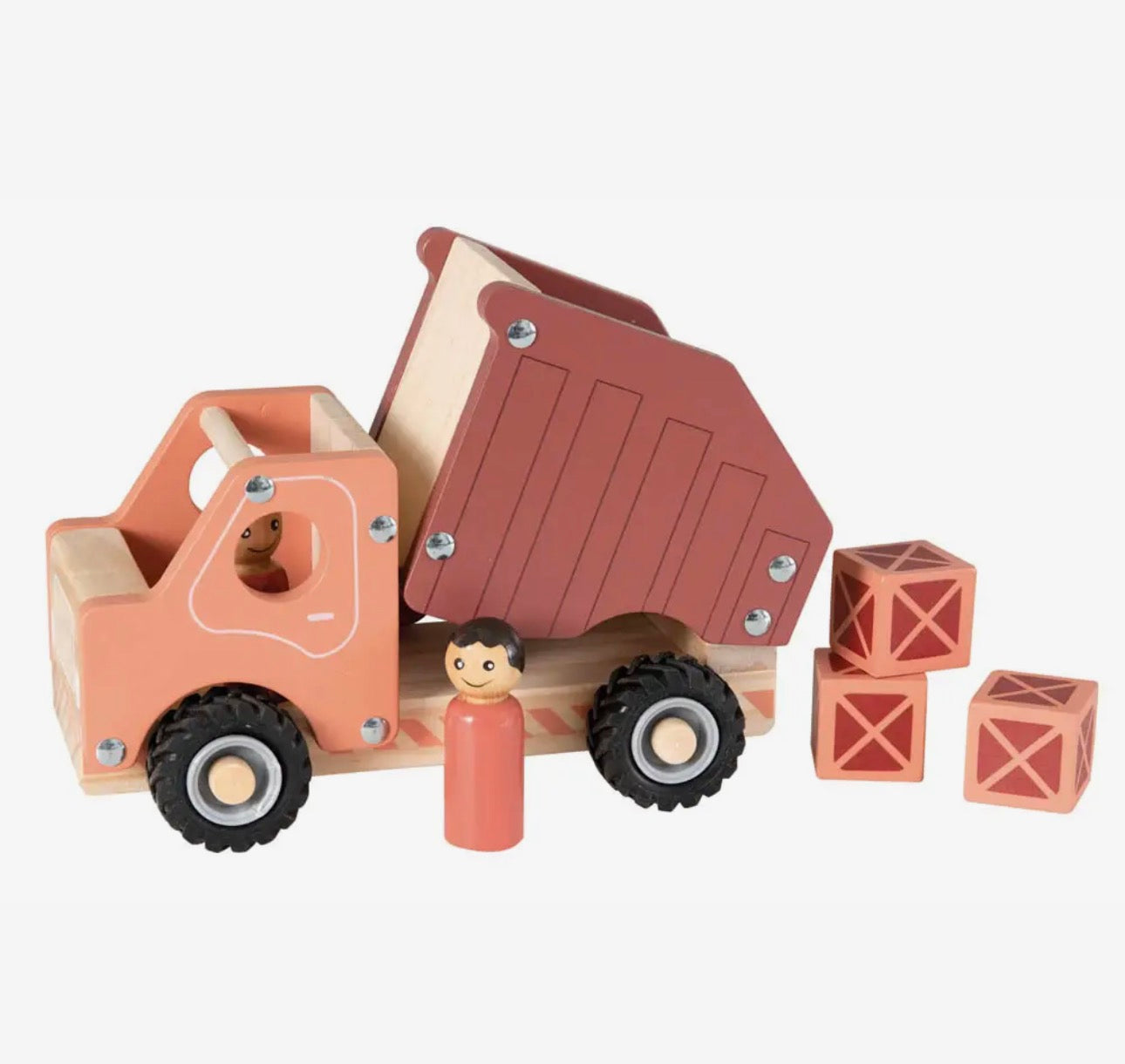 Wooden Toy Dump Truck