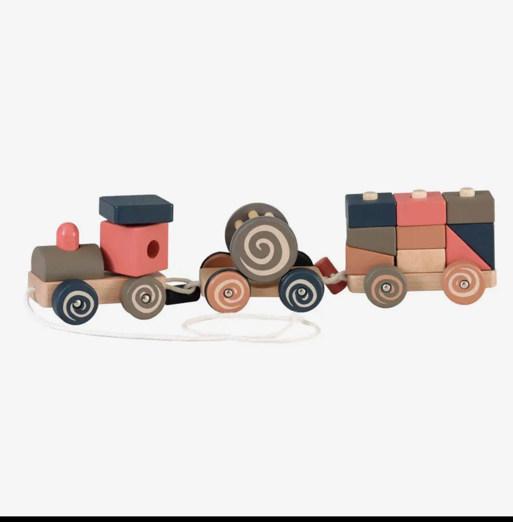 Wooden Train Pull Toy
