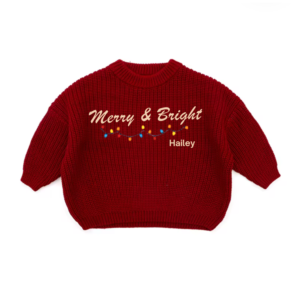 Merry & Bright Christmas Knitted Sweater Collection