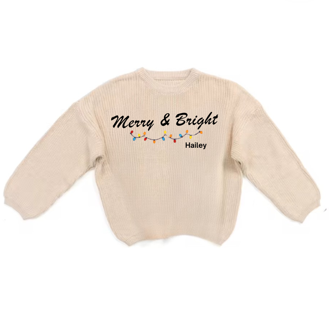 Merry & Bright Christmas Knitted Sweater Collection