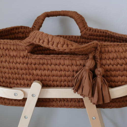 Bassinet Hand Woven Baby Moses Basket