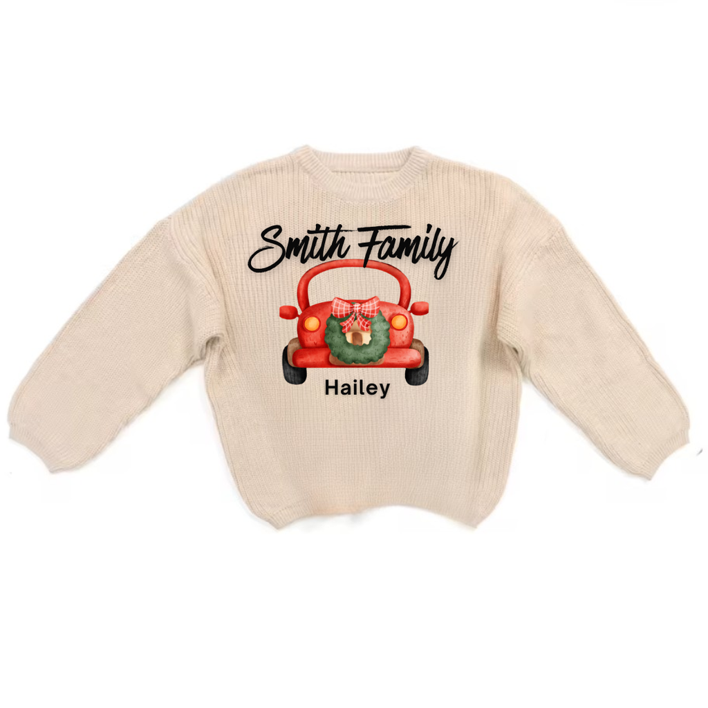 Family Christmas Personalized Sweater Collection