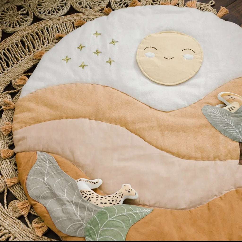 Playmat with desert Sunset Theme - Sunshine Group