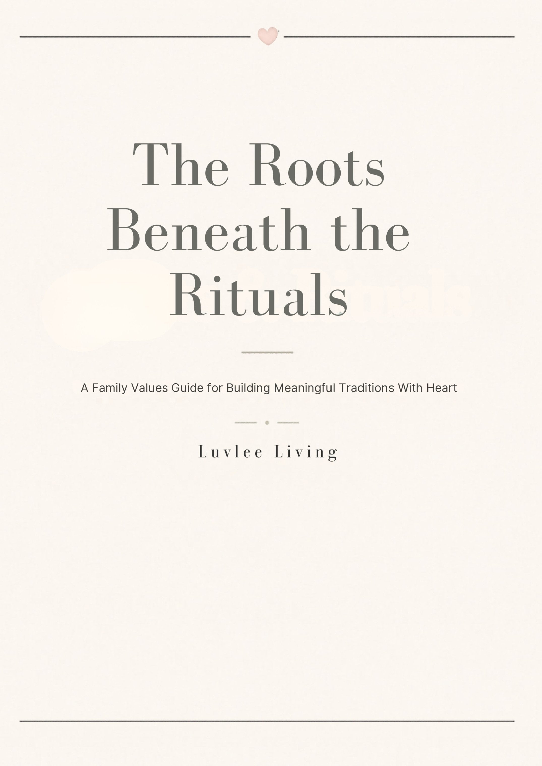 Roots Beneath the Rituals